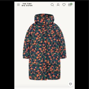 TINYCOTTONS Flowers Down Coat